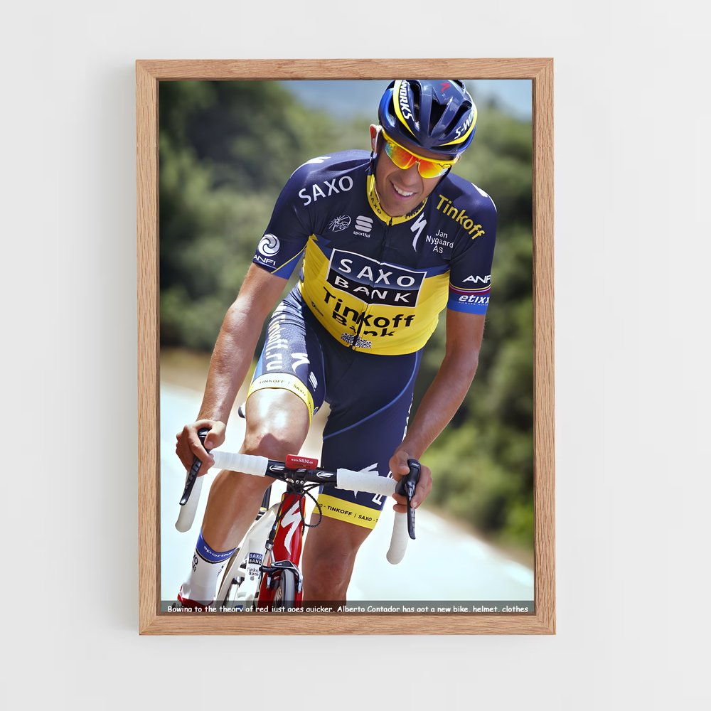 Poster L'Ascension d'Alberto – affiche Cyclisme (vue 4)